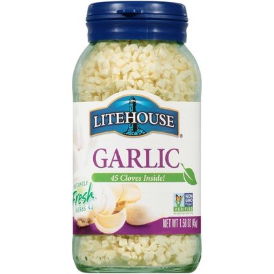 LITEHSE,GARLIC FREEZE DRI 6/1.58OZ [Charlies #019-05055]