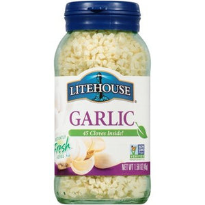 LITEHSE,GARLIC FREEZE DRI 6/1.58OZ [Charlies #019-05055]