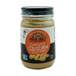 Maisie Jane`S Butter, Creamy Cashew 6/12 Oz [UNFI #37270]