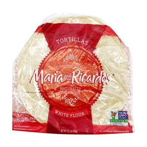 Maria And Ricardo`S White Flour, 10 Inch 12/6 CT [UNFI #71063]