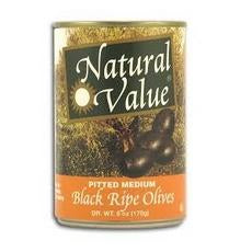 Nat Value Med Pittd Blk Olvs 12/6 OZ [UNFI #22915]