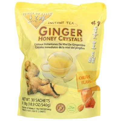 Prince Ginger Honey Crystals 30 CT [UNFI #51053]