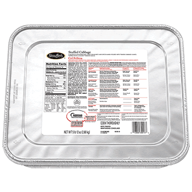 Stouffers Stuffed Cabbage 4/92 Oz [Peterson #55200]