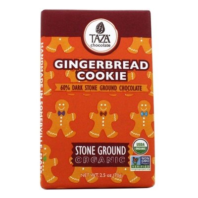 Taza Chocolate Gingebread Cookie Bar 10/2.5 Oz [UNFI #40771]