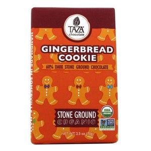 Taza Chocolate Gingebread Cookie Bar 10/2.5 Oz [UNFI #40771]