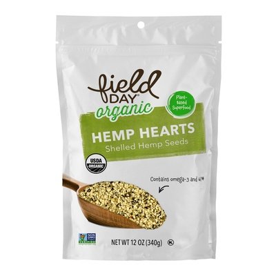 Field Day Hemp Hearts 8/12 Oz [UNFI #39387]