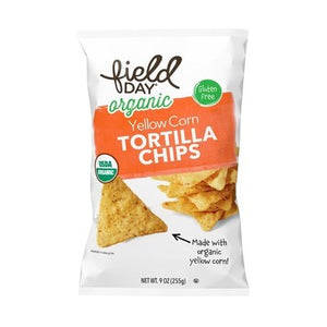 OG2 Field Day Yellow Corn Tortillas Chips 12/9 OZ [UNFI #46685]