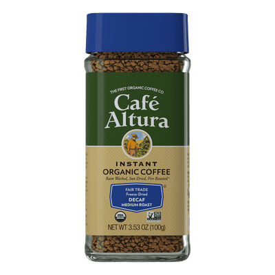  Provisions Co-op Wholesale  Cafe Altura Instant Decaf, Freeze Dried 6/3.53 Oz [UNFI #12752] #