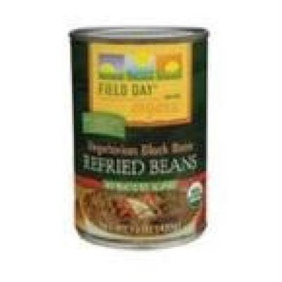 OG2 Field Day Veg Refried Beans Blk 12/16 OZ [UNFI #30456]