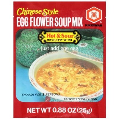  Provisions Co-op Wholesale  Kikkoman Egg Flour, Hot & Sour 12/.88 Oz [UNFI #66120] #